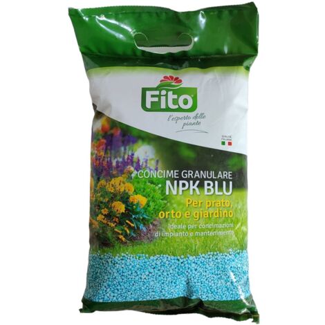 Concime Npk Blu Granulare Kg 5 Fito (1/4)