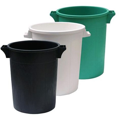 Bidone Immondizia Bianco 41 H 49 L 50 Ics
