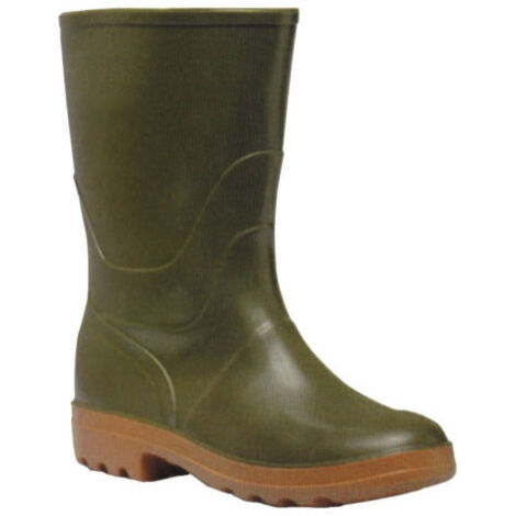 Nora FN5411CRON0040N82N Forest Stivali Gomma Tronchetto Agricoltura Suola Antiscivolo Taglia 39 colore Verde