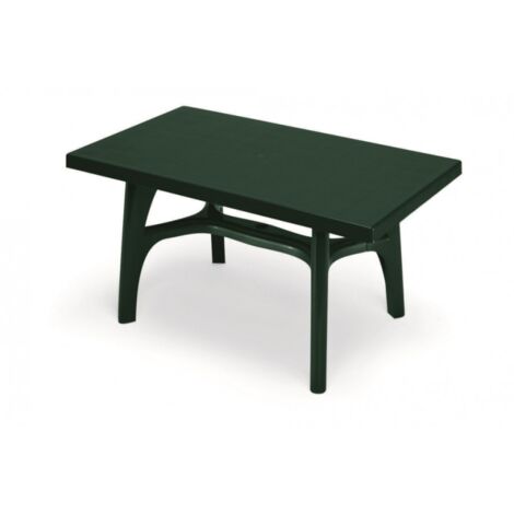 Tavolo Resina Rettangolare Verde 140X 80 1061 Scab