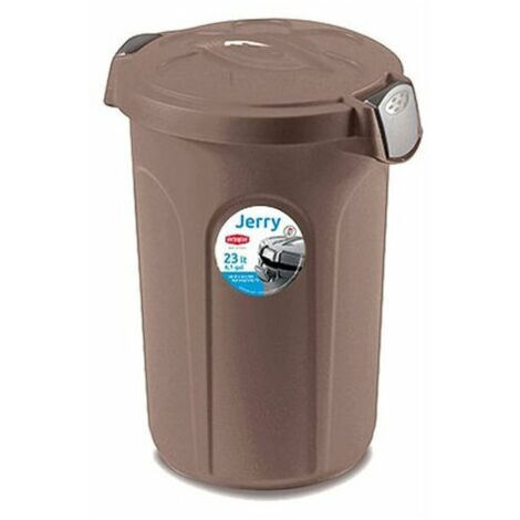 Bidone immondizia tom stefanplast tortora lt 46 cm 45x40 h.cm 61