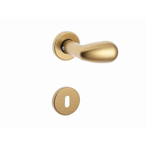 Pomolo Ovale Con Quadro bronzato