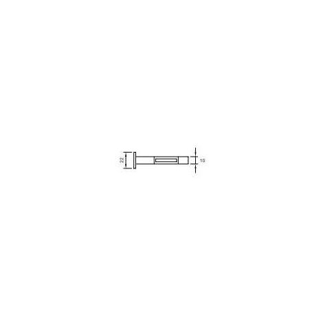 Serratura STV Patent grande 35 mm bronzata B/T