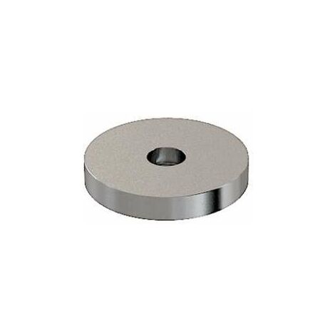 Tappo in acciaio inox satinato per corrimano in legno