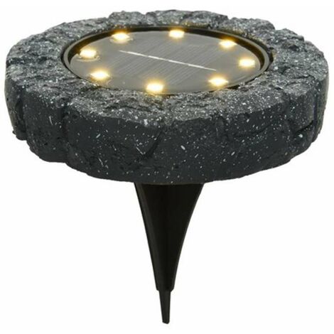 Kaemingk Lampade Solari - Faretto Segnapasso Effetto Roccia 11,2 cm