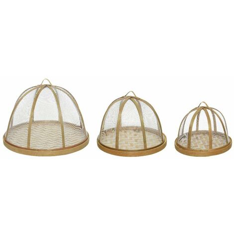 Porta alimenti in bamboo diam. 20cm (1/2)