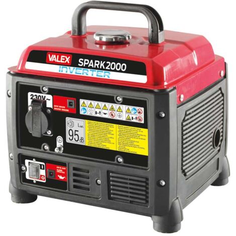 Valex Generatore Inverter Silenziato - 2000W - Nero