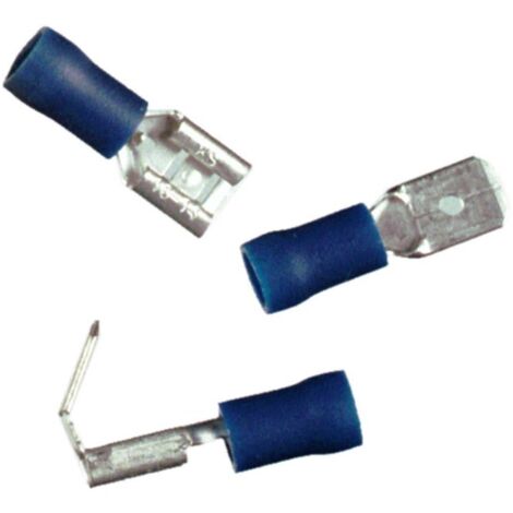 100/60/10pcs Terminali A Crimpare Per Cavi Elettrici A Forcella Isolati Femmina Maschio Capicorda Per Pressatura A Freddo Connettori Per Cavi Spina Per Cavi Di Cablaggio - Foto 2