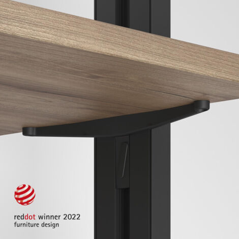 Emuca Set Staffe Zero Per Mensola In Legno
