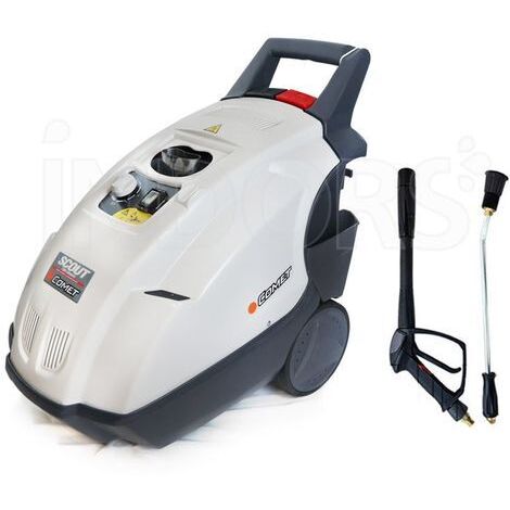 Comet 9044 0001 SCOUT 150 Classic Idropulitrice Elettrica 540 l-h 150 bar 2700 W colore Nero Grigio (1/4)