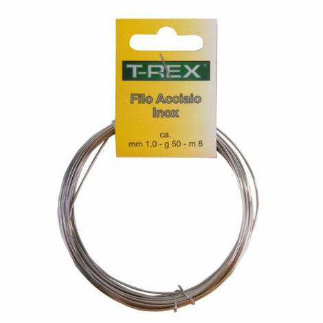 Filo Acciaio Inox Mm 1,00 G  50 M  8    Trex 01226