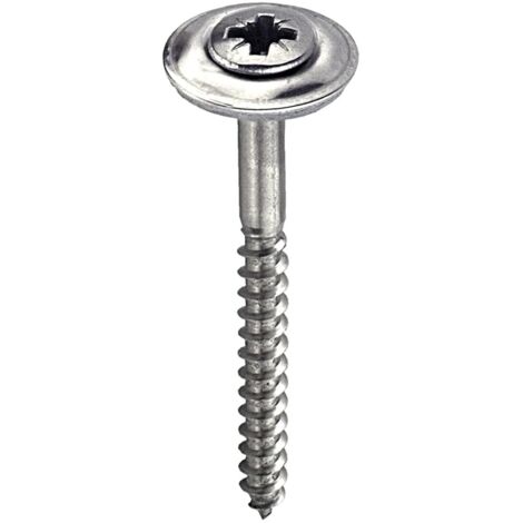 MASIDEF - 100 VITI CON RONDELLA PER LATTONIERI CON GUARNIZIONE IN NEOPRENE 4,5X40MM