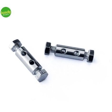 Morsetti Serracavi W&uuml;rth - 4 Pezzi, Ferro Zincato, Per Cavi Fino A 4mm, Con Vite Laterale