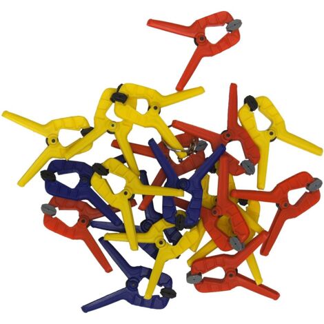 Connex COXT864425, Set di morsetti a molla 25 mm, 20 pz. (1/5)