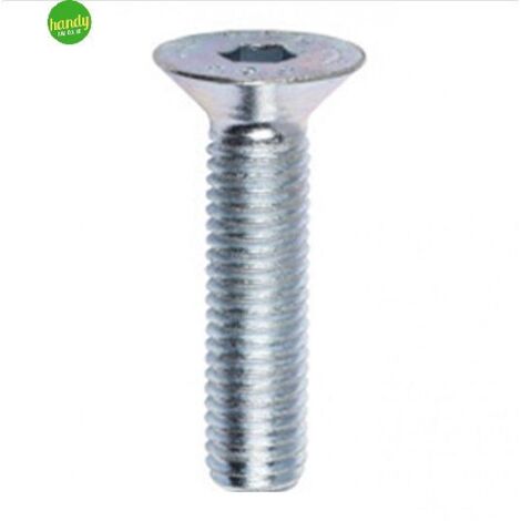 Masidef Viti Metriche Inox A2 - Testa Piana Svasata - M5x16 - 16 pz