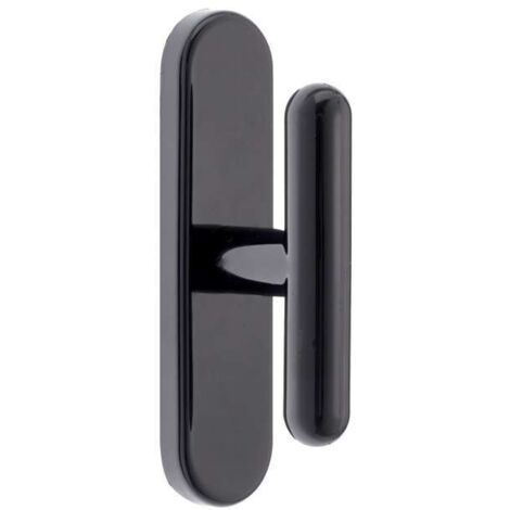 Sacar Maniglia Cremonese Movimento Gratz per Finestre - Nera - 4x16cm