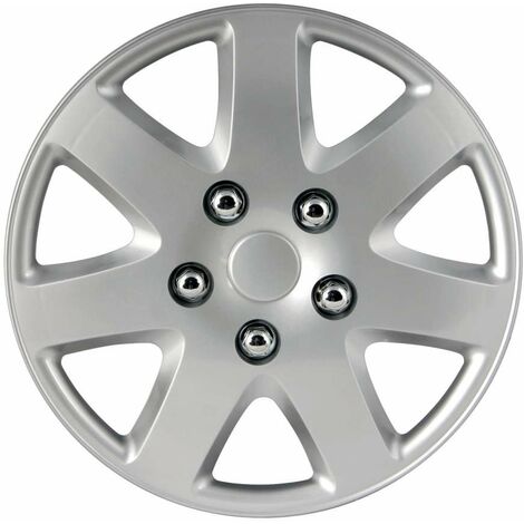 Set 4 Copricerchi Auto Monza Grigi 13'' - Universali In ABS, Facili Da Installare - Foto 9