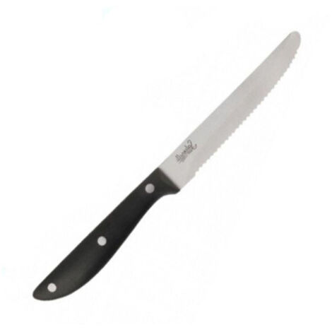 Salvinelli Coltello da Tavola - Nero - 11 cm