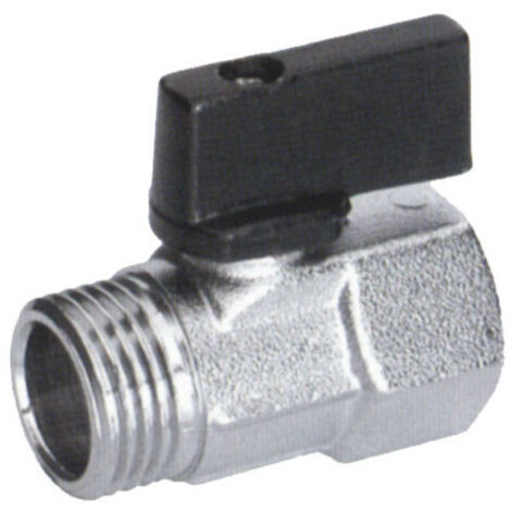 Valvola Sfera Mini Mf Cromata Pro 3/8"