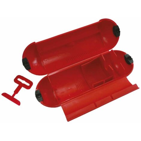 Poly Pool Guscio Protezione Giunzione Spina - Rosso, Sicuro e Pratico (1/5)