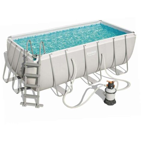 Piscina con struttura 404x201x100 cm set 8 in 1 Bestway 56442