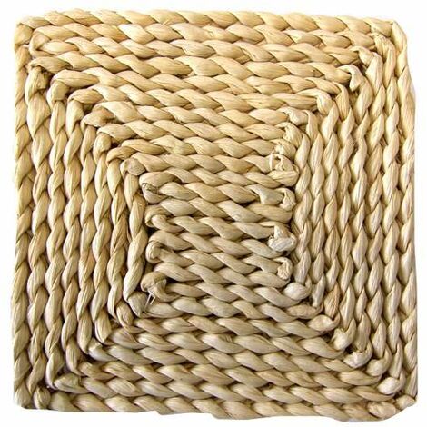 Xtra Sottopentola in Paglia Naturale - Quadrato 18cm (1/2)