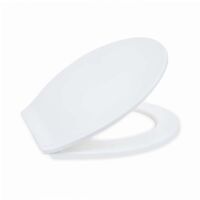 Metaform Sedile WC Uno in Resina Termoplastica Bianco - Fissaggio Facile