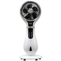 Ventilatore Umidificatore Nebulizzatore a Piantana da Pavimento Pale Timer