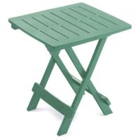 Tavolo Resina Pieghevole Adige Verde 44X44 Progarden