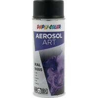 Spray colorato in aerosol Art nero intenso RAL 9005 400ml bombole spray