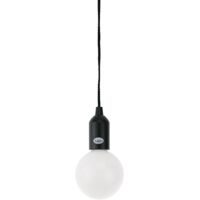 Lampada LED a batteria nero K Light