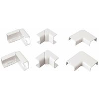 Angolo piano per canale 20 x 10 mm