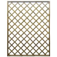 Pircher Grigliato in Legno Naturale per Giardino - 120x180 cm