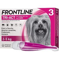 Frontline Tri-Act Cani 2-5 kg - Frontline Tri-Act Cani 2-5 kg - Confezione Da 3 Pipette, Any