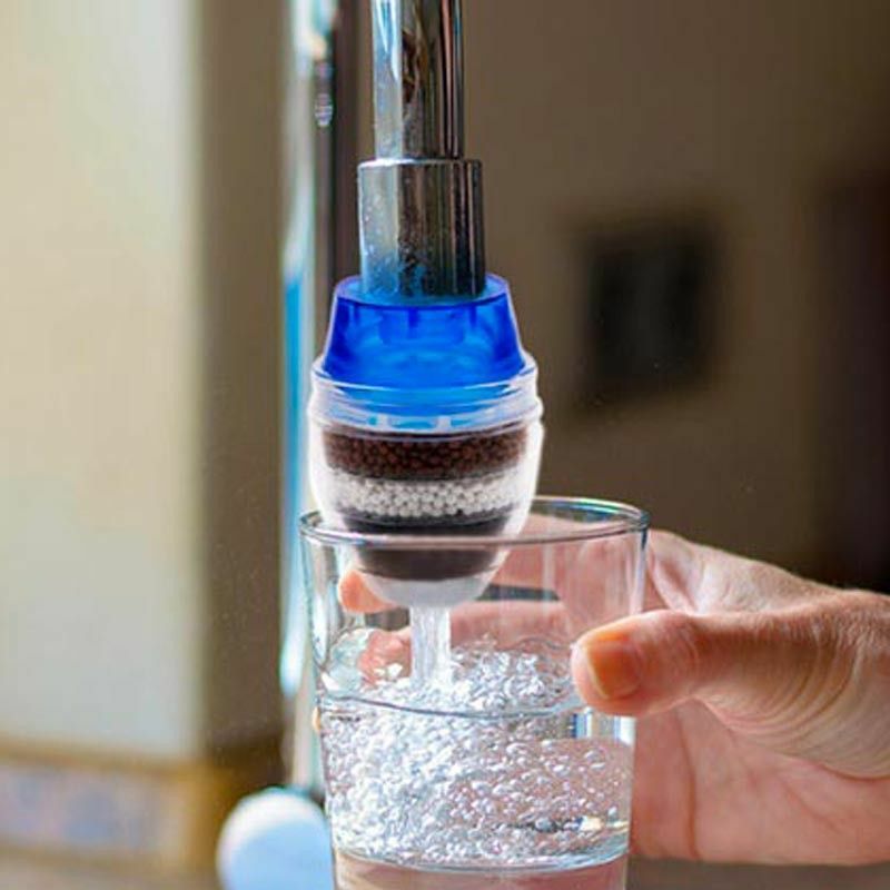 Filtre � eau avec compteur 17,2X8,8X14,3Cm Nouveau sur robinet