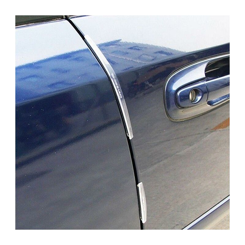ECENCE 2x protection de arêtes de porte de voiture protec des portières  pour les garages Noir Protection de arêtes des portières de voiture pour  les