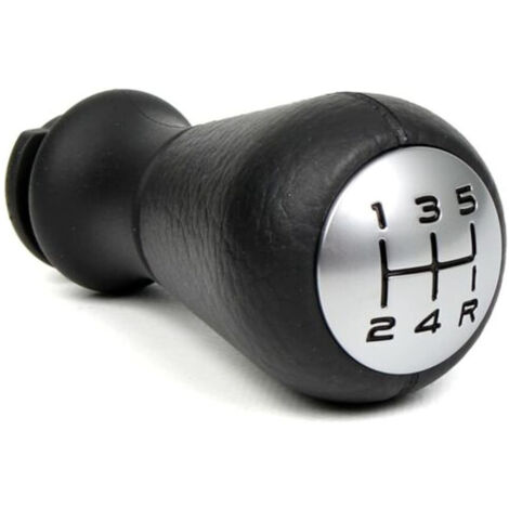 Pommeau De Vitesse Manuel 5 Vitesses Noir – Ergonomique Et Compatible Peugeot, Citroën, Renault