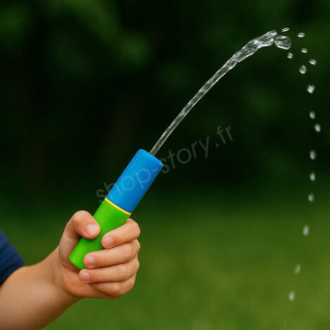 Mini Pompe à Eau Enfant 15 cm Facile à Utiliser pour Jeux Extérieurs Piscine Plage Couleur Aléatoire (1/4)