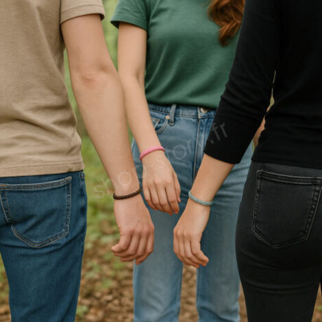Bracelet Anti-Moustique Citronnelle Naturel – Enfants et Adultes (1/5)