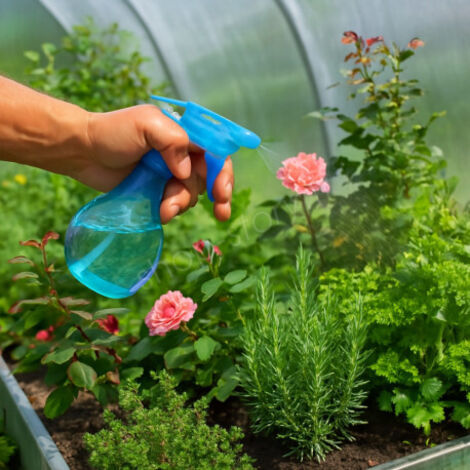 Vaporisateur Boule 350ml avec Buse Réglable pour Plantes et Nettoyage - Couleur Aléatoire (1/5)
