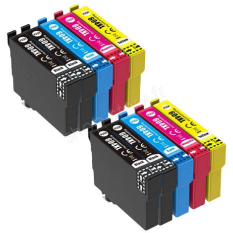 Pack de Cartouches 604 XL Compatibles pour Imprimante EPSON 604 XL