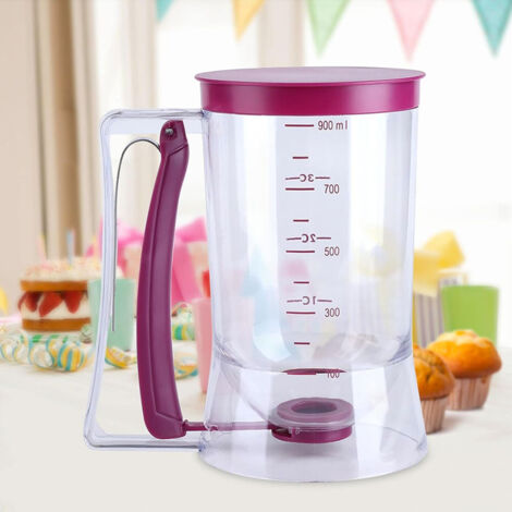 Distributeur De Pâte à Crêpes Et Cupcakes Avec Piston - Outil Précis Pour Pâtisserie
