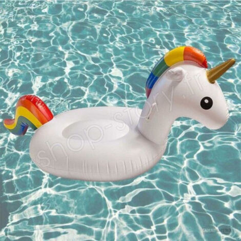 Bouée Licorne Gonflable (1/2)