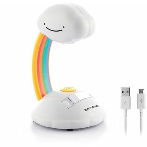 LIBOW : Projecteur LED Nuage Arc-en-ciel