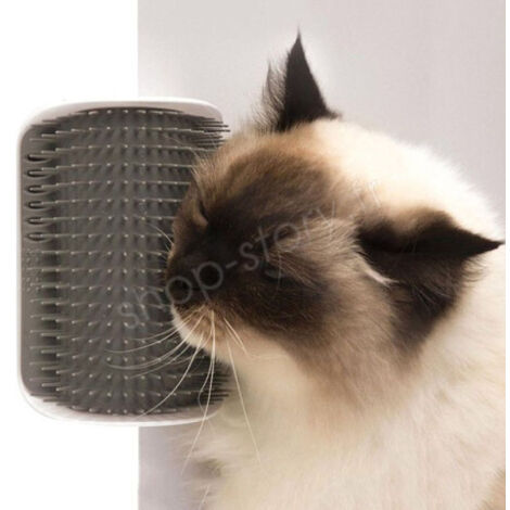 GROOMER : Brosse d'Angle de Toilettage pour Chat. (1/5)