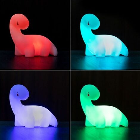 LIGHTOSAURUS : La Lampe Dinosaure LED Multicolore