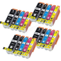 Pack de Cartouches Encre Compatibles Epson T3357 33XL Couleur Noir Cyan Magenta Jaune