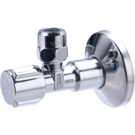 Schell 49170699 - Rubinetto Ad Angolo Sottolavabo Con Impugnatura Confortevole, 1/2 DN 15 (1/5)