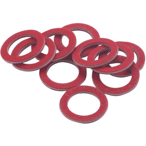 Guarnizione interna in fibra 12x18x1,5 per raccordo 15x21, confezione da 10 pezzi NOYON & THIEBAULT