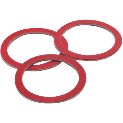 Guarnizione interna in fibra 30x38x1,5 per raccordo 33x42, confezione da 3 pezzi NOYON & THIEBAULT